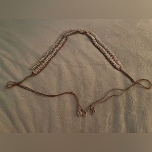 Puka Shells Women’s Macrame Belt